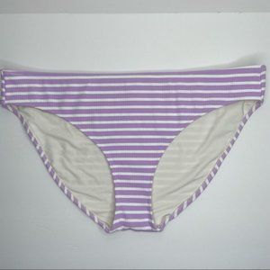 Aerie Purple Stripes Bikini Bottom Size XXL NWOT